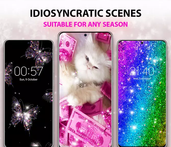 Glitter Live Wallpaper Screenshot 2