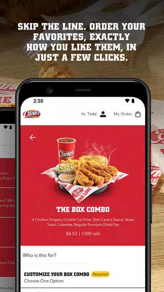 Raising Cane's Chicken Fingers Tangkapan skrin 1