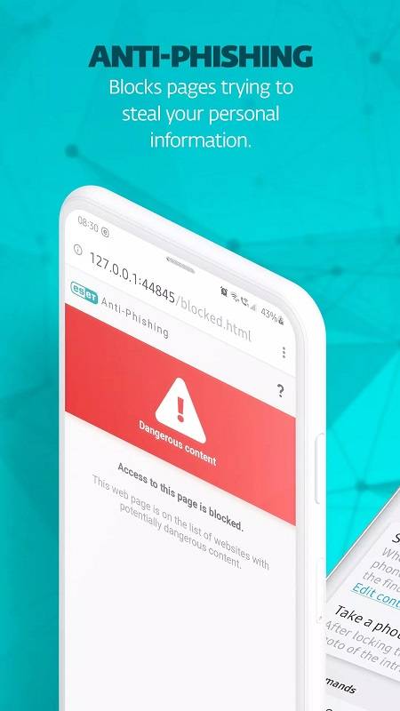 ESET Mobile Security & Antivirus Zrzut ekranu 2