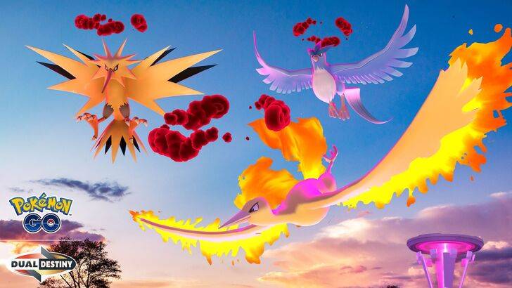 Pokémon GO Dynamax Legendary Birds