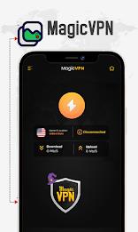 Magic VPN – VPN Fast & Secure Schermafbeelding 0