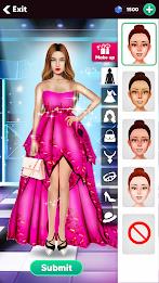 Fashion Show Game: Girl Makeup Captura de tela 2