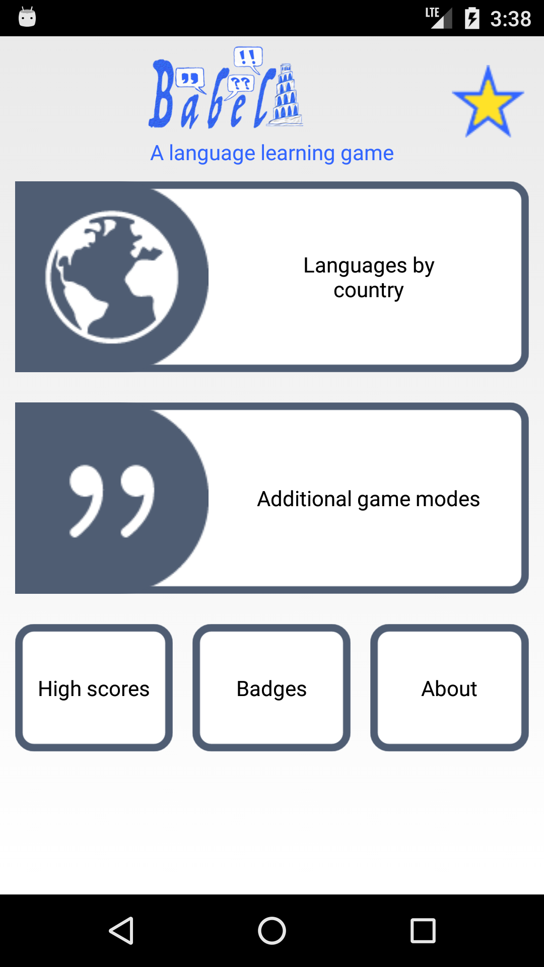 Babel - Language Guessing Game Ảnh chụp màn hình 0