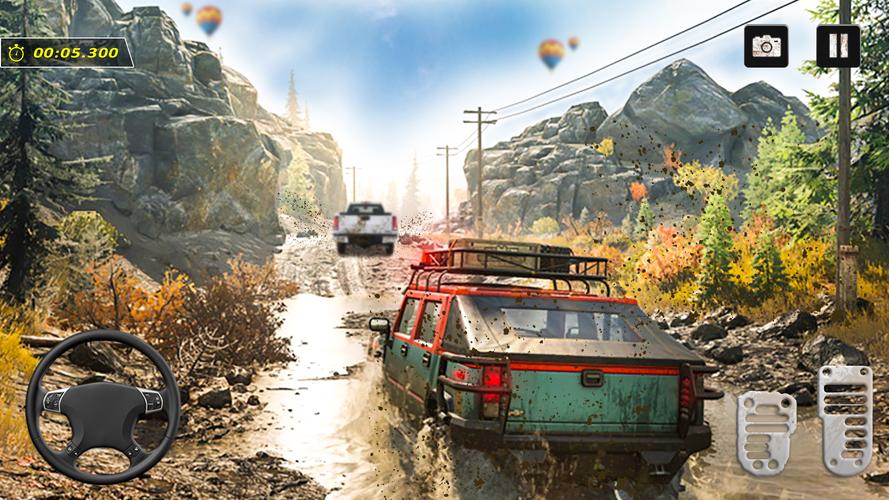 Mud Race Offroad Mudding Games Captura de tela 2