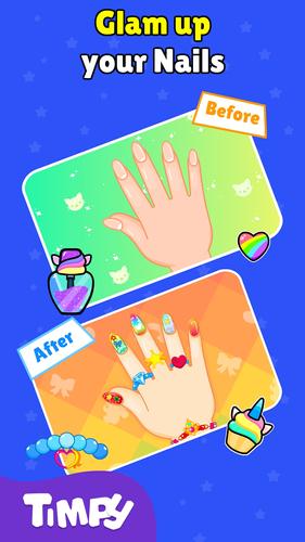 Nail Salon Games Acrylic Nails Скриншот 3
