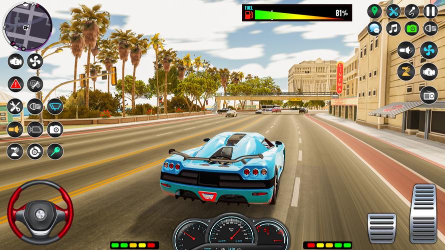 Real Car 3D Driving: Race City Schermafbeelding 0