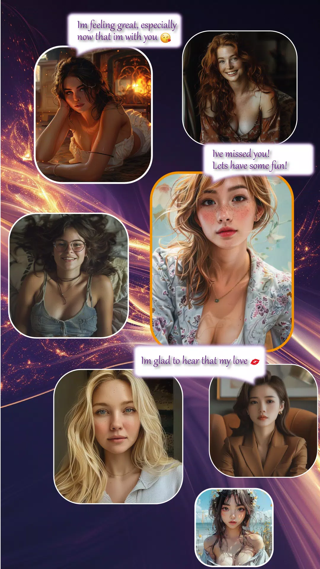 Schermata AI Girlfriend - Mate Simulator 2