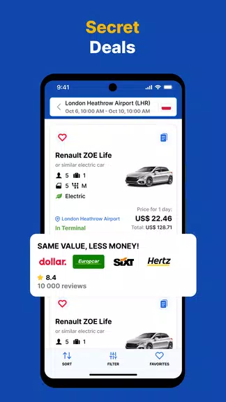 EconomyBookings Car Rental ภาพหน้าจอ 3