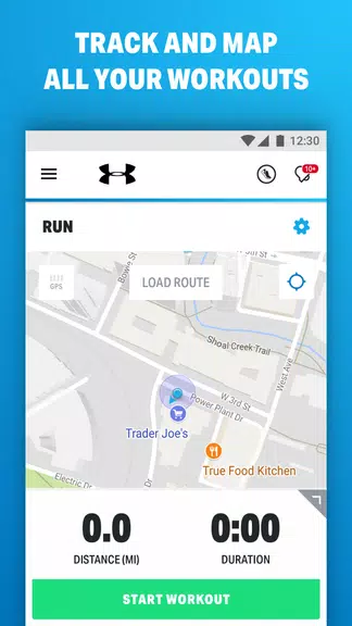 使用 Map My Run 記錄跑步應用截圖第0張