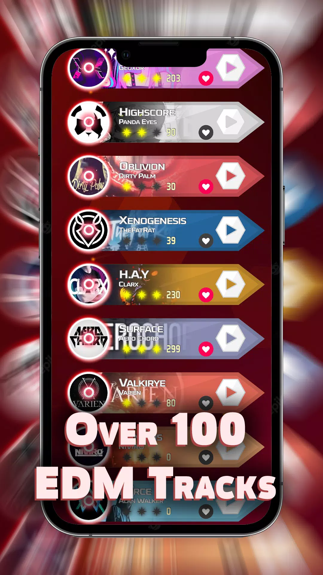 Schermata Dash'n'Beat - EDM Rhythm game 0