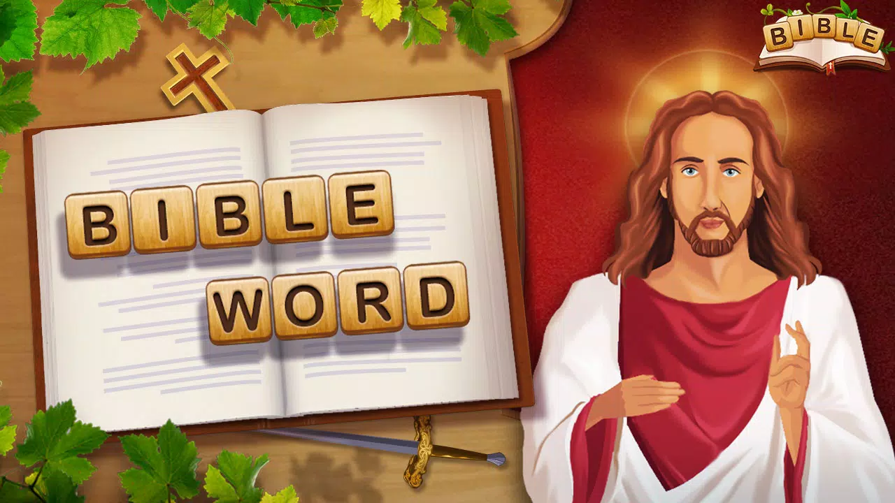 Bible Word Connect Puzzle Game Schermafbeelding 0