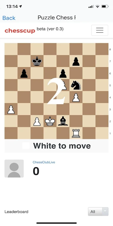 Puzzle Chess Rush स्क्रीनशॉट 1
