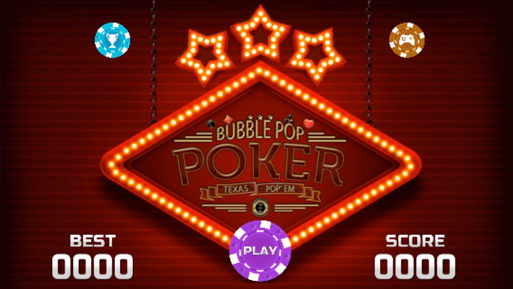 Bubble Pop Poker Capture d'écran 0