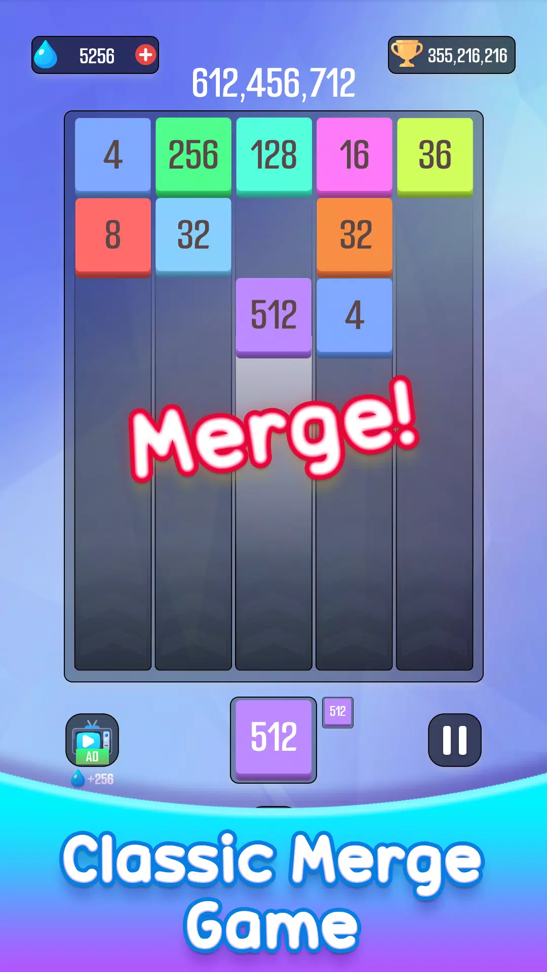 Number Merging Master Schermafbeelding 1