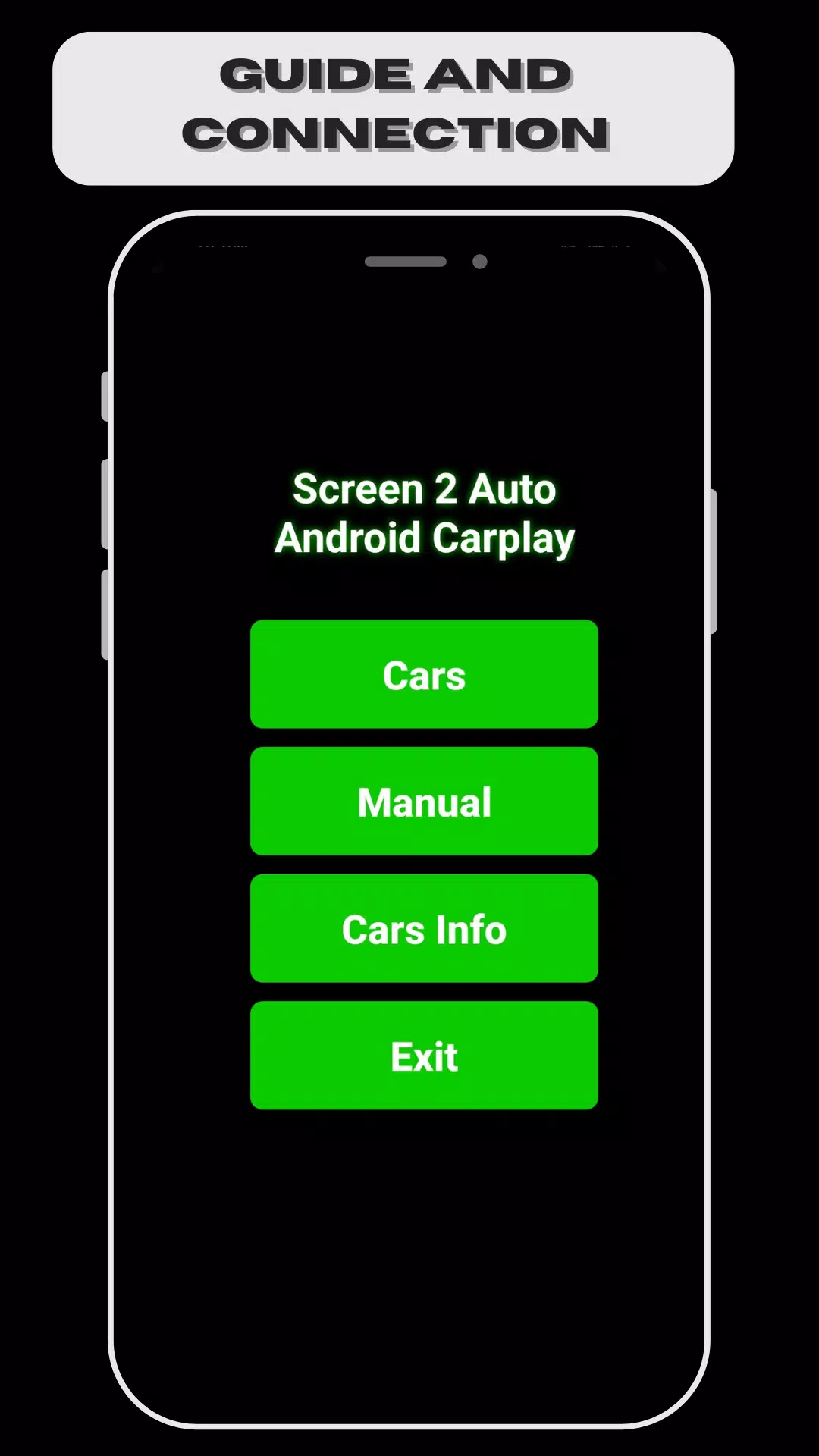 Screen 2 Auto Android Carplay Schermafbeelding 1