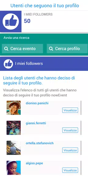 nowEvent - L'app a misura di evento Captura de tela 2