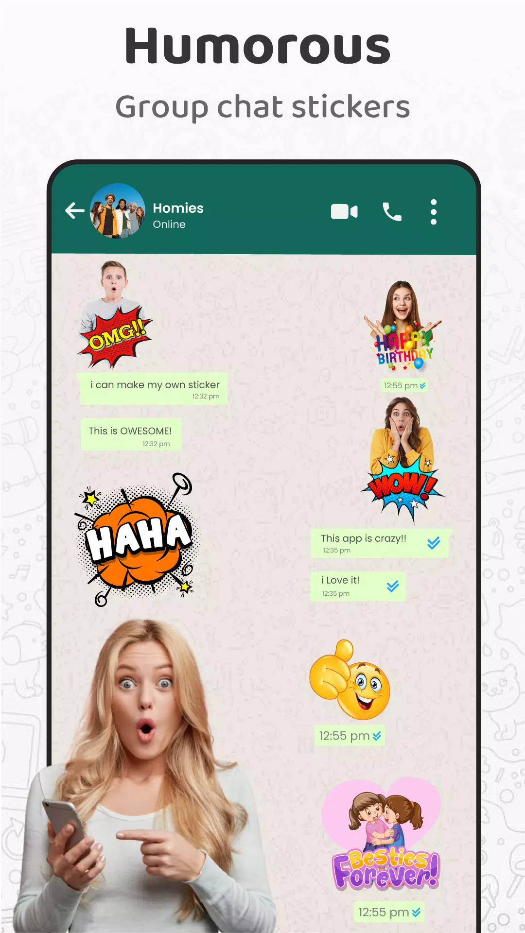 Animated Sticker Maker & GIFHY ภาพหน้าจอ 2