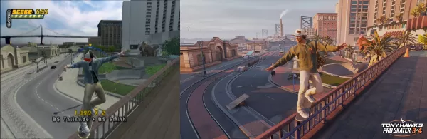 Tony Hawk's Pro Skater 3 + 4 gameplay screenshot