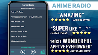 Anime Radio Favorites Ảnh chụp màn hình 1