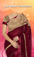 Women Saree Photo Captura de tela 2