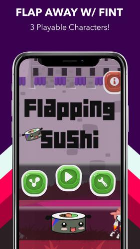 Flapping Sushi Скриншот 0