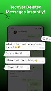 Recupere mensagens excluídas Captura de tela 1