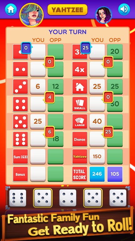 Yatzy Friends ภาพหน้าจอ 2