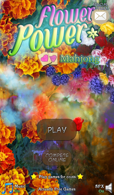 Hidden Mahjong: Flower Power ဖန်သားပြင်ဓာတ်ပုံ 0