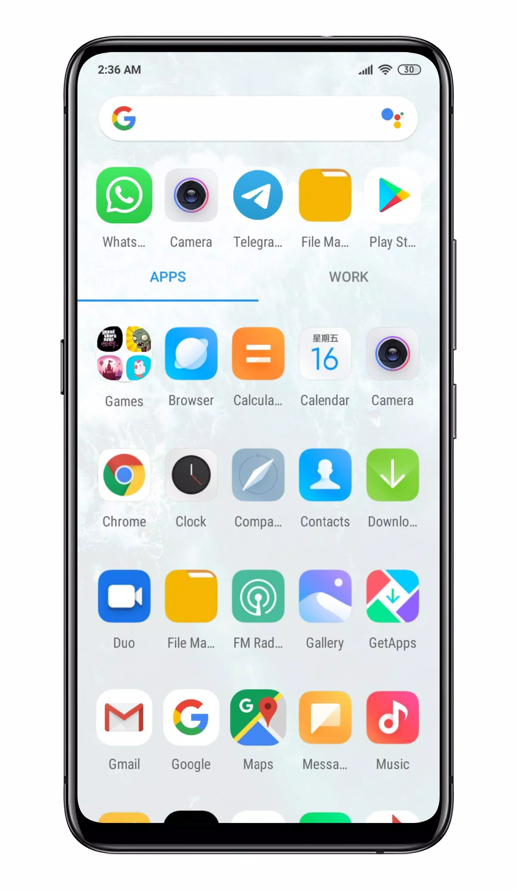 Schermata Pear Launcher 1