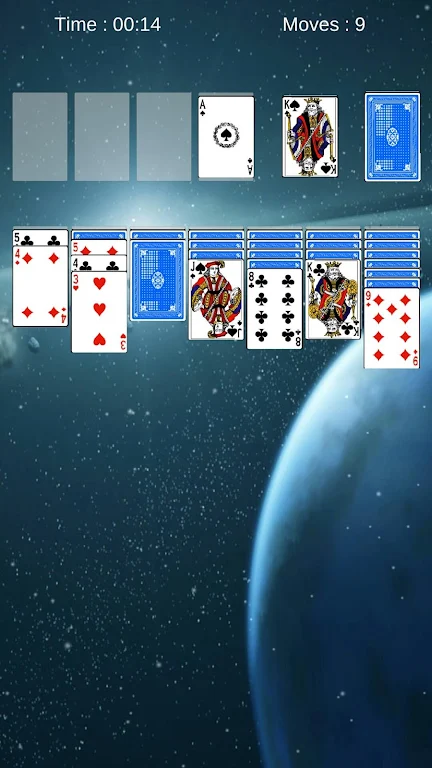 Schermata Solitaire Space 1