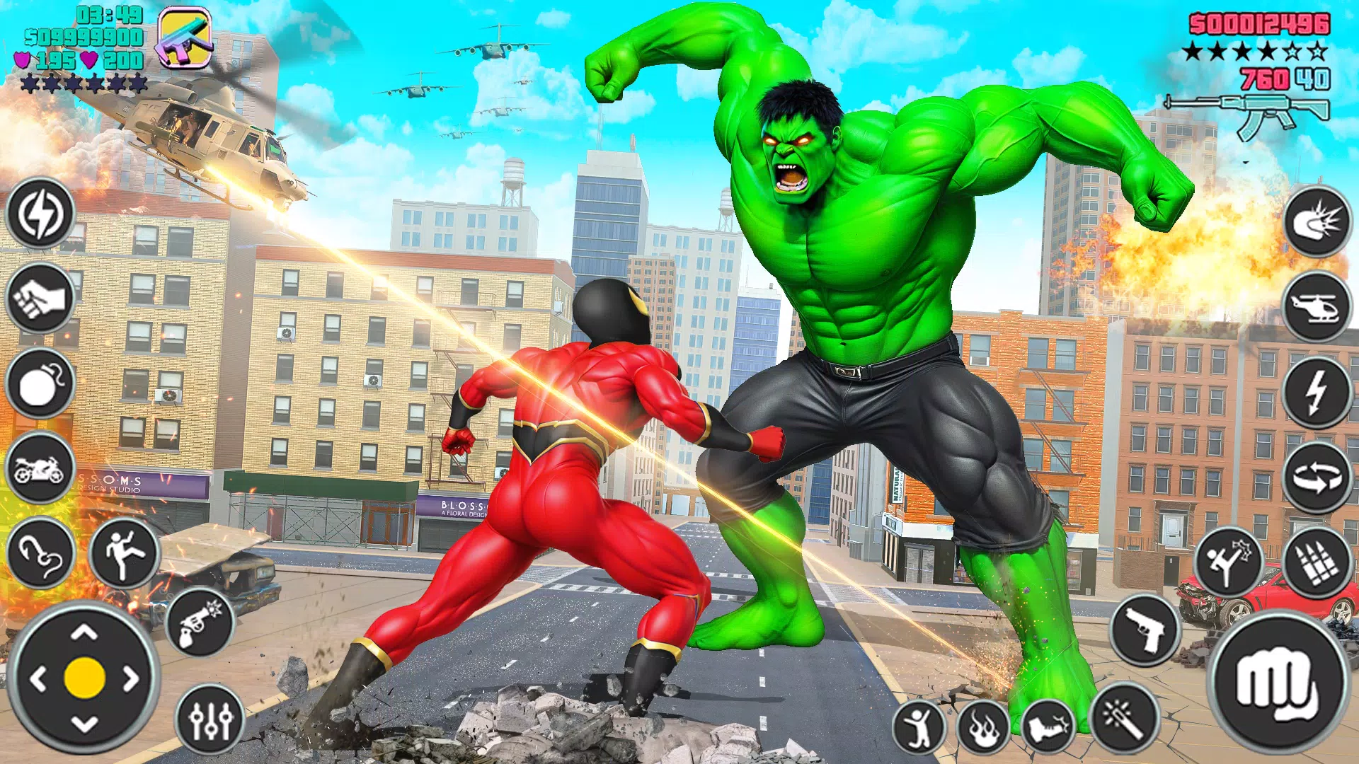 Grand Incredible Monster Hero Screenshot 0