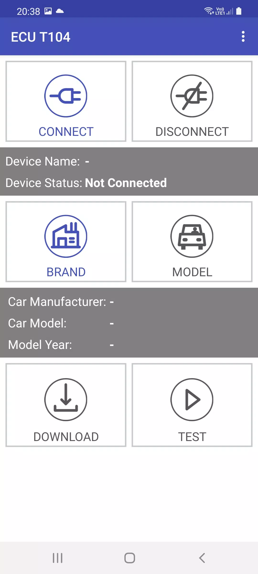 ECU T104 スクリーンショット 0