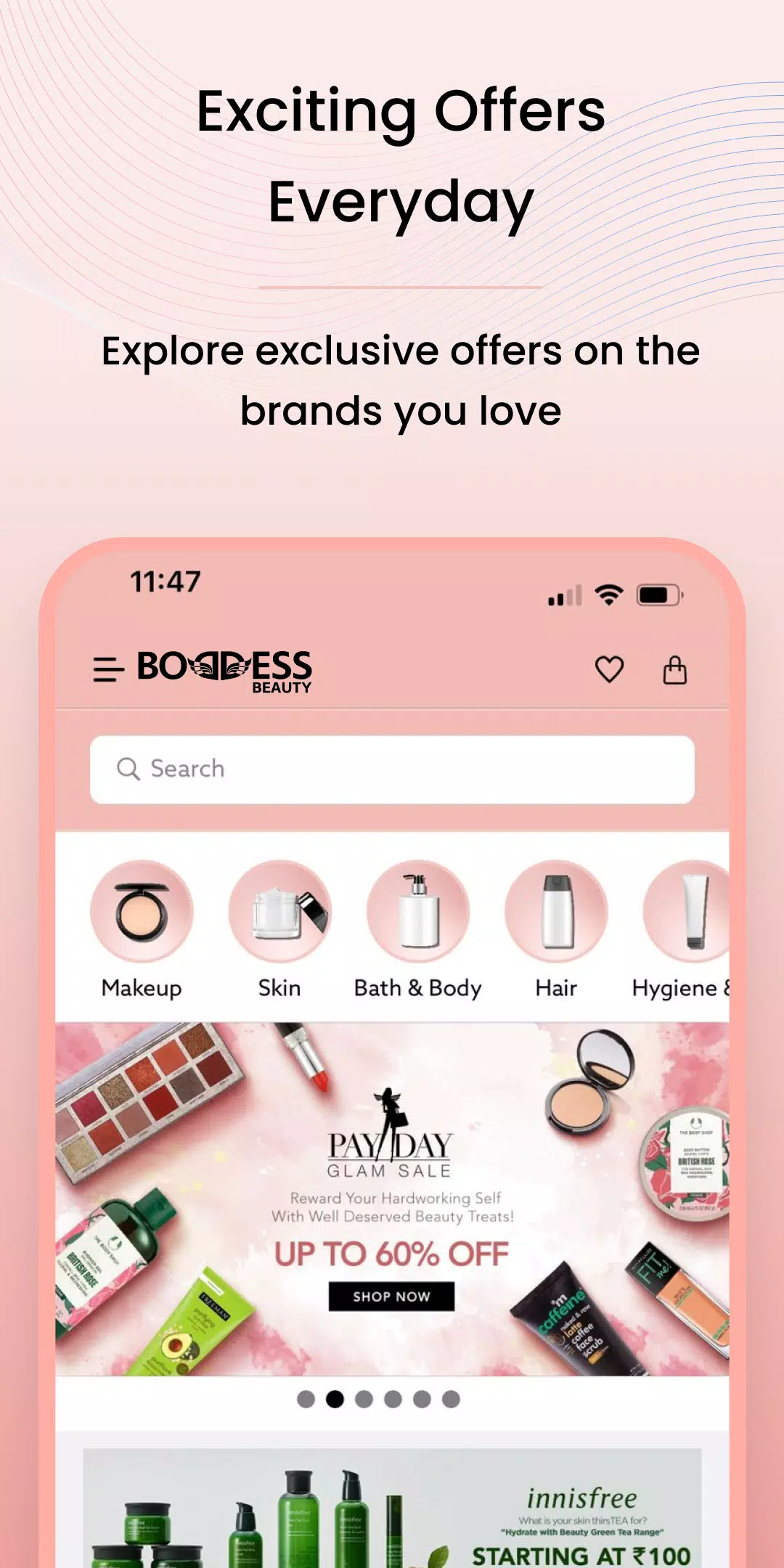 Boddess: Beauty Shopping App