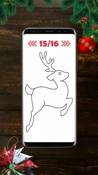 Christmas Drawing App স্ক্রিনশট 3