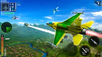 Combat Fighting Airplane Games Captura de tela 3