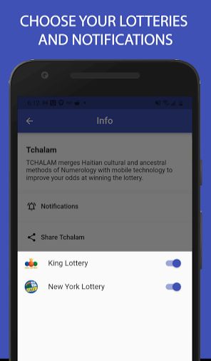 TCHALAM: Lottery with Haitian Spiritual Numbers Schermafbeelding 0