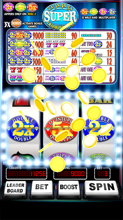 Free Super Diamonds Pay Slots 스크린샷 0