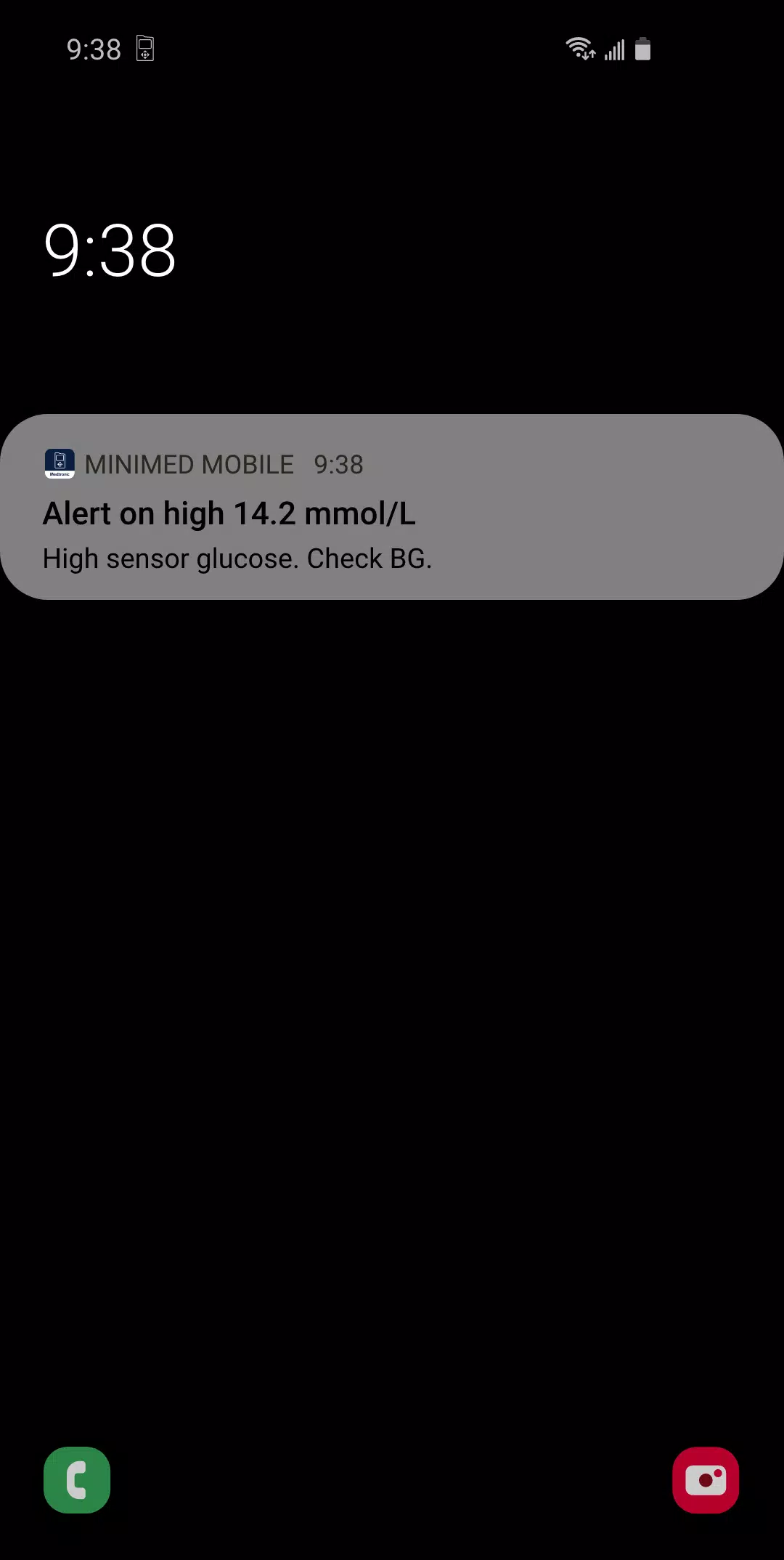 MiniMed™ Mobile ဖန်သားပြင်ဓာတ်ပုံ 1