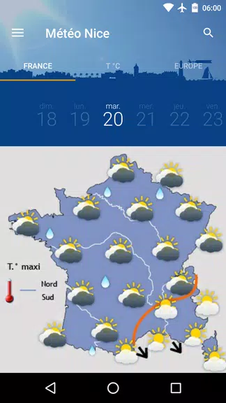 Météo Nice Captura de pantalla 2