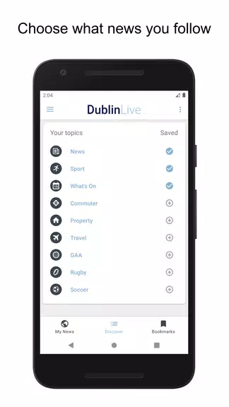 Dublin Live ภาพหน้าจอ 2