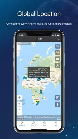 iTrack - GPS Tracking System Скриншот 0