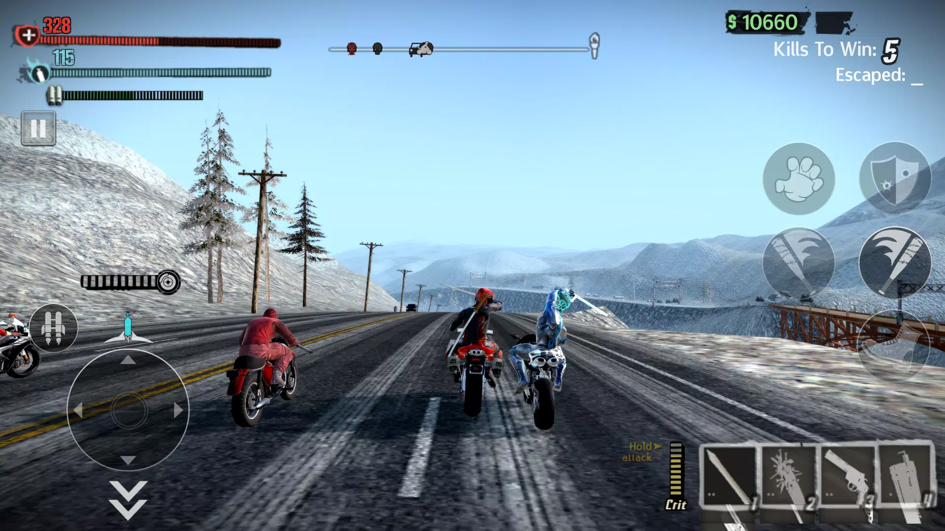 Road Redemption Mobile স্ক্রিনশট 0