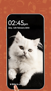 Kitty Cat Pin Lock Screen স্ক্রিনশট 1