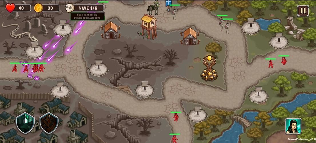 Vulcan's Tower Defense スクリーンショット 3