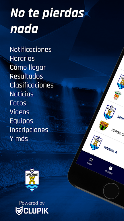 CD Avance Captura de pantalla 1