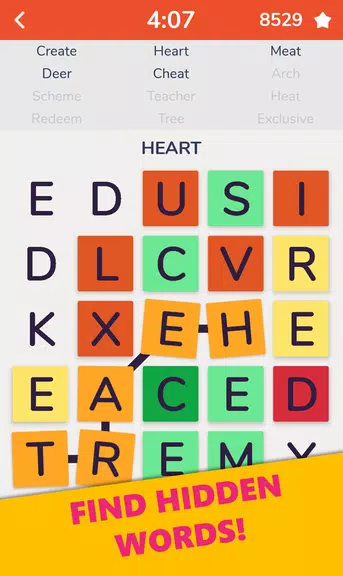 Word Find : Hidden Words ဖန်သားပြင်ဓာတ်ပုံ 0