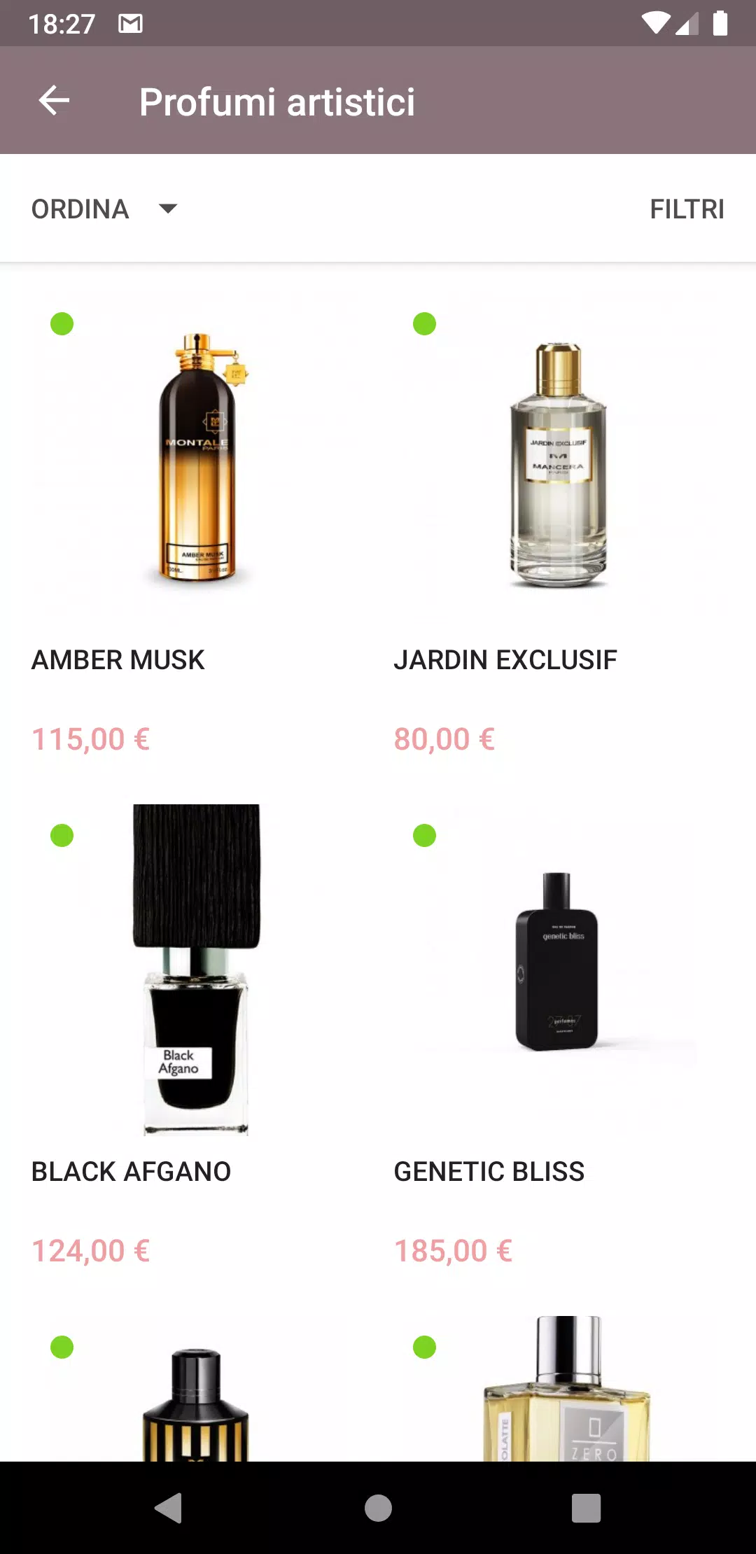 Maison de Parfum Zrzut ekranu 2