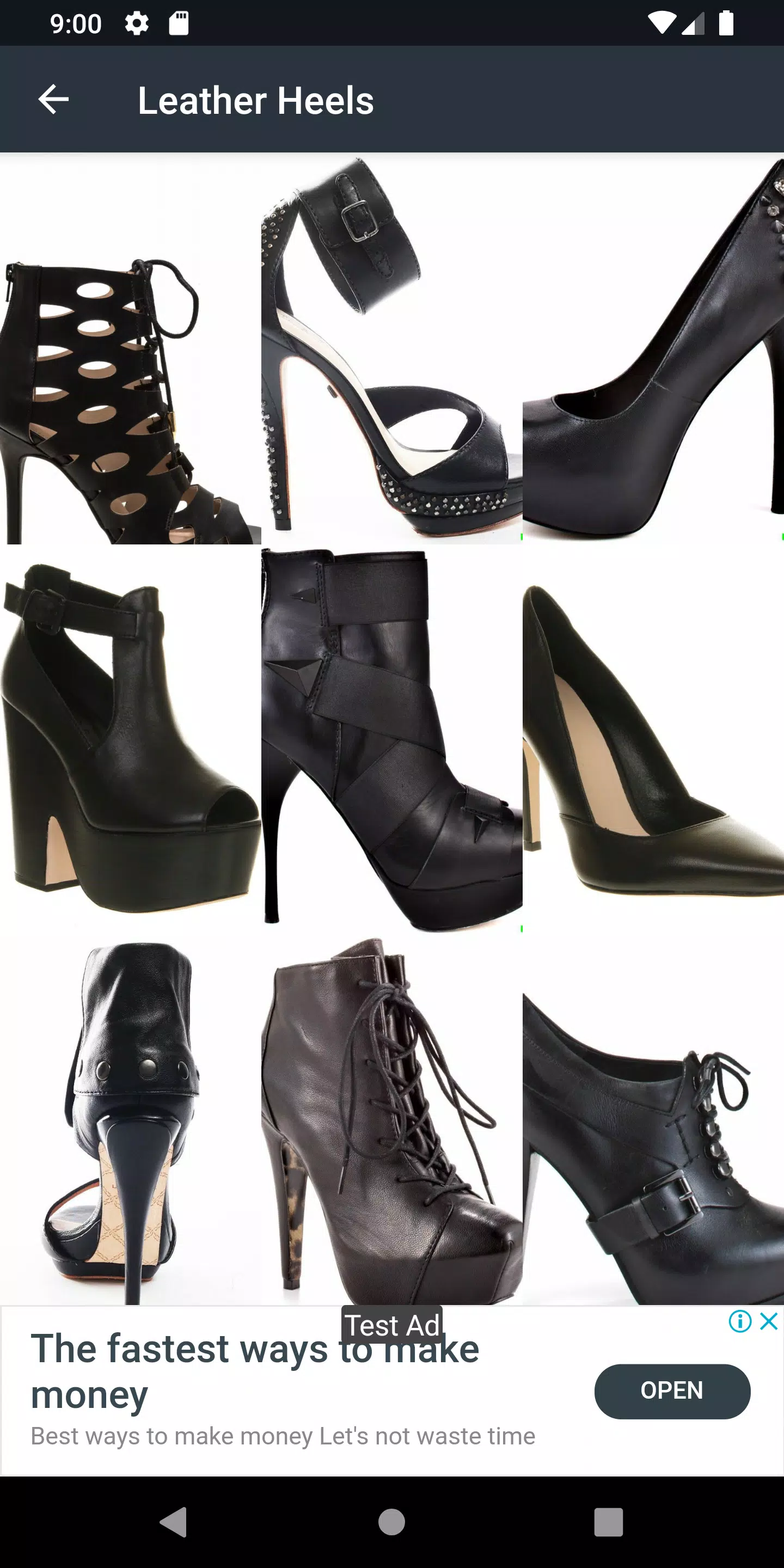 Leather Heels ဖန်သားပြင်ဓာတ်ပုံ 1