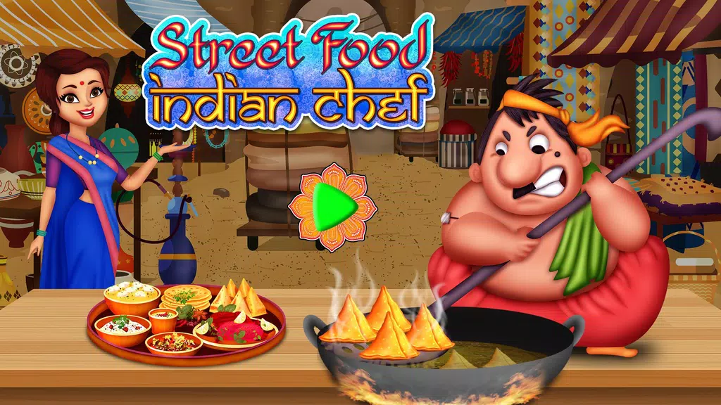 Indian Street Food Recipes Captura de tela 0