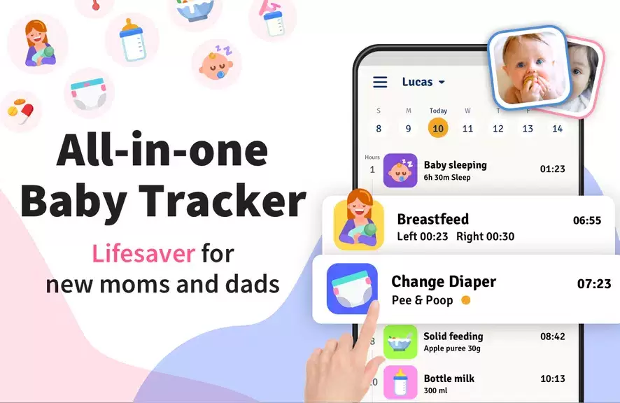 Baby Tracker - Breastfeeding Скриншот 0